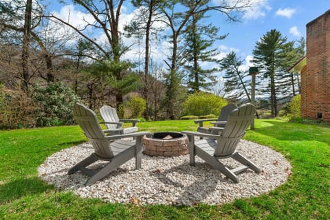 Sitting around the fire with family is what it's all about.