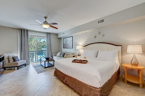 Our studio is furnished with both a king-size mattress and a queen-size pull out sofa.