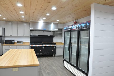 Large Fridge and Stove