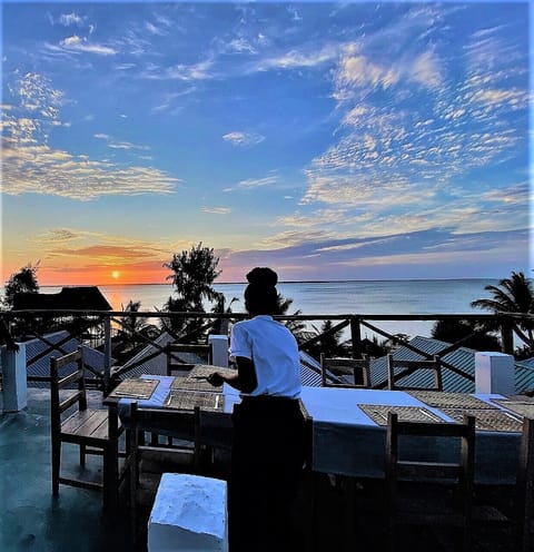 Private Rooftop Terrence Sunset Dining