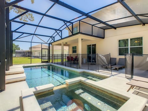 private pool and spa