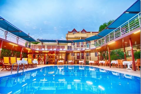 Seasonal outdoor pool