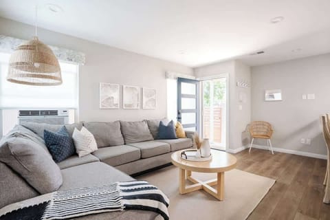 Leave the front door open and let the cool ocean breeze inside
