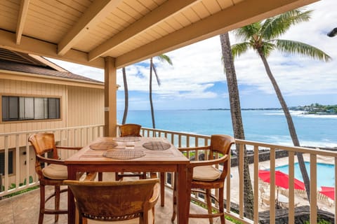 Dine al fresco and soak up the view