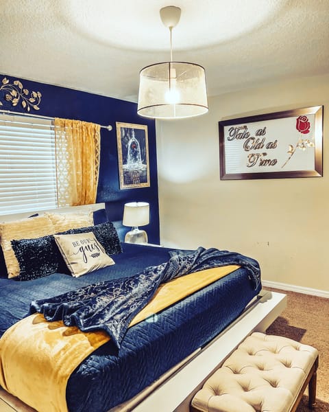 Beauty and the Beast Master Bedroom
