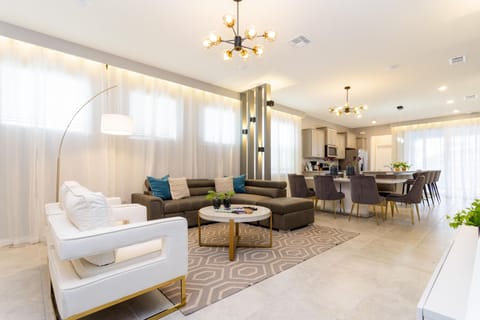 Living Room with Smart TV