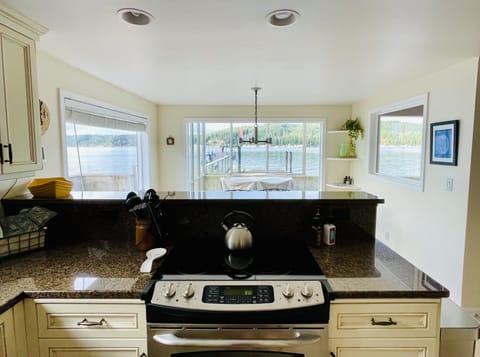 View from the kitchen 