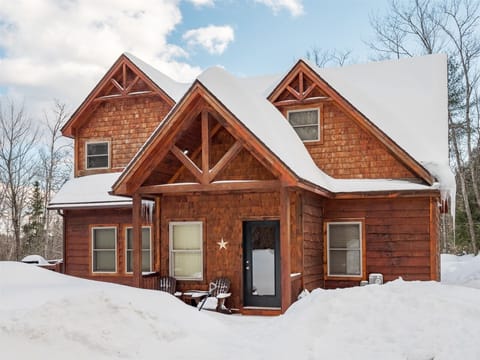 Exterior Of Home During The Winter Months