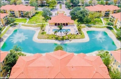 Lovely lake ⛲️illuminated fountains