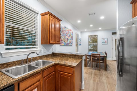 Kitchen to dining room