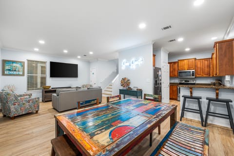 Dining to living room view