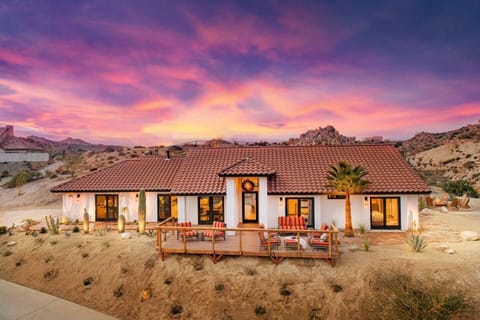 Full outside view of the house