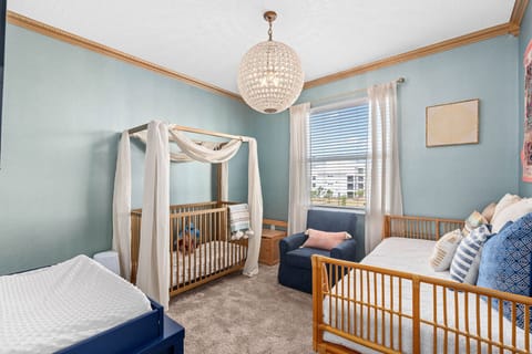 Fully Furnished Nursery, Toys and Sound Machine provided