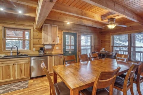 Main floor dining table and pub table