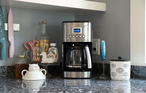 Complementary Coffee with all of the Fixings