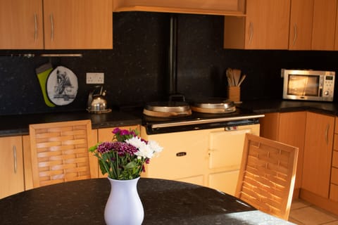 Country kitchen with range cooker