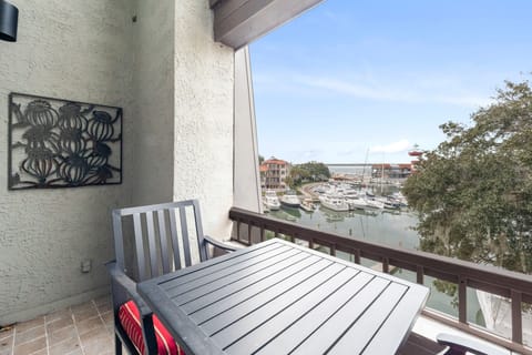 View from private balcony