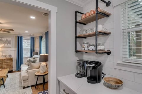 Coffee Station in Kitchen