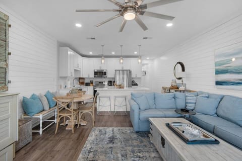 Open-concept living area