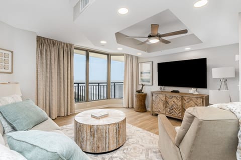 Living room - Beautiful and serene living room with bay window and amazing Atlantic Ocean view!!