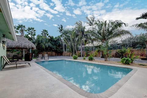 Oversized Heated Saltwater Pool. Huge!
