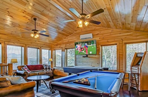 Spacious upstair living room with lots of fun for the kids and adults!