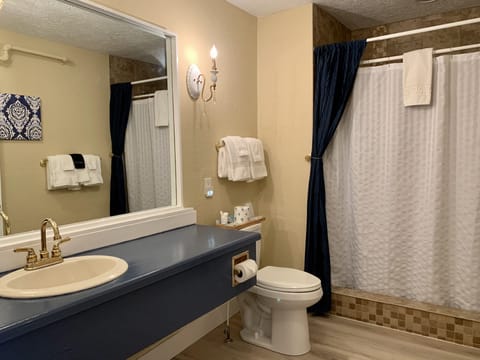 Herron Room (2nd floor) | Bathroom | Free toiletries, hair dryer, towels