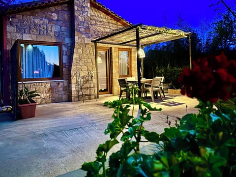 Relax and unwind on the veranda as the evening sets in.