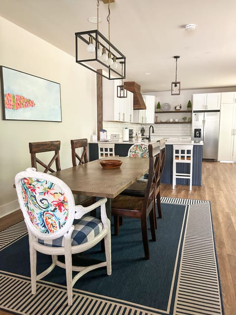 Very spacious kitchen and dining area