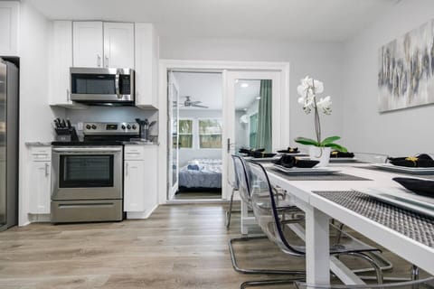 Very accessible dining area and kitchen from our very cozy living room. Never worry about running out of space during your stay in this property. If you are interested in this property, send us an inquiry now!