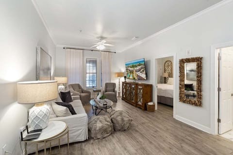 Living room with sleeper sofa