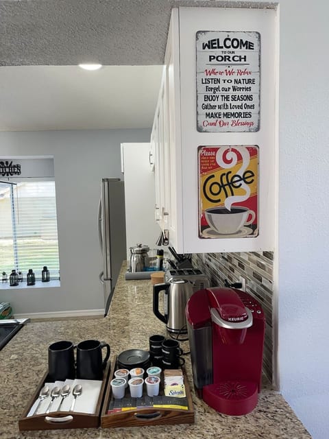 Coffee Station.