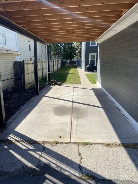 Parking space included