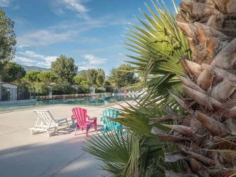 Plant, Sky, Cloud, Water, Swimming Pool, Tree, Botany, Outdoor Furniture, Arecales, Terrestrial Plant