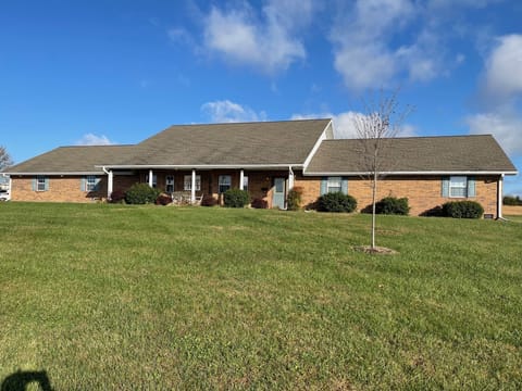 View of the front of the house