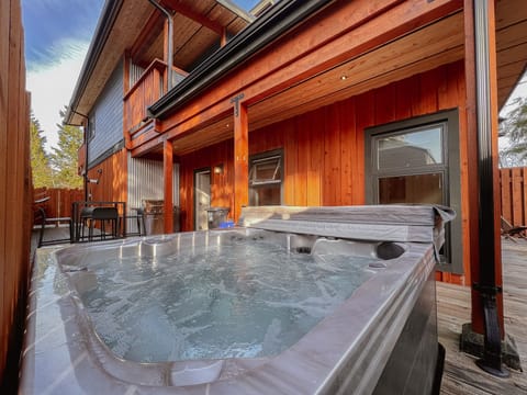 Backyard Hot tub