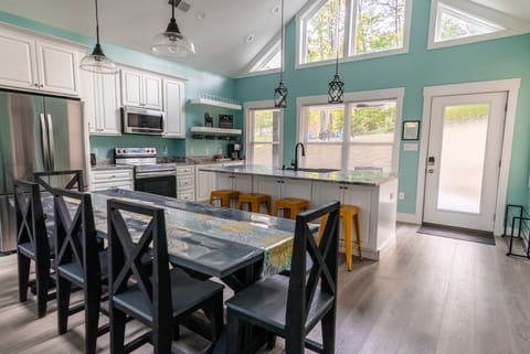 Kitchen/dining area view #2