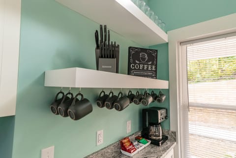 First floor coffee bar.