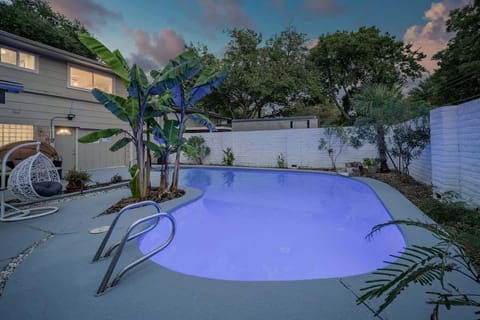 We try to keep the pool open all year. Send us a message for our pool schedule.
