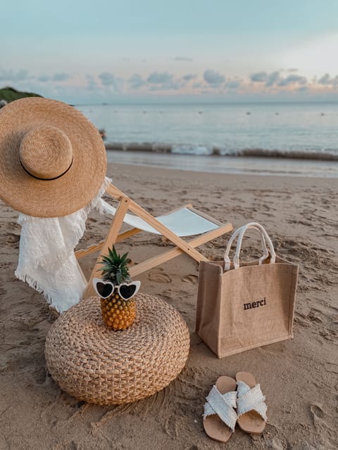 Beach nearby, white sand