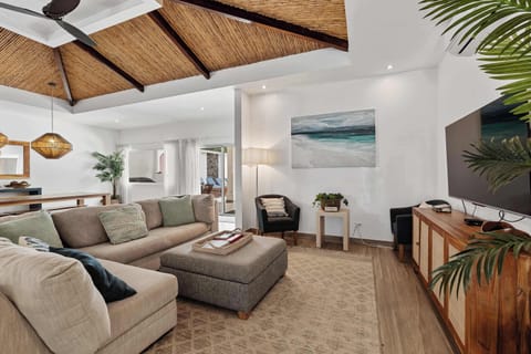 Drift into tropical calm. Your spacious retreat begins here.

