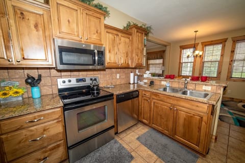 You'll find everything you need to whip up a meal for the whole group.