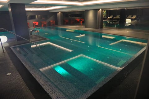 2 indoor pools, seasonal outdoor pool