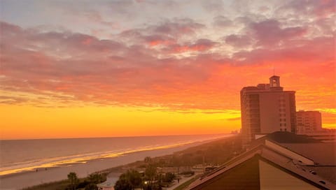 Sunset from balcony