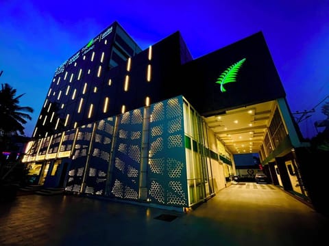 Front of property - evening/night