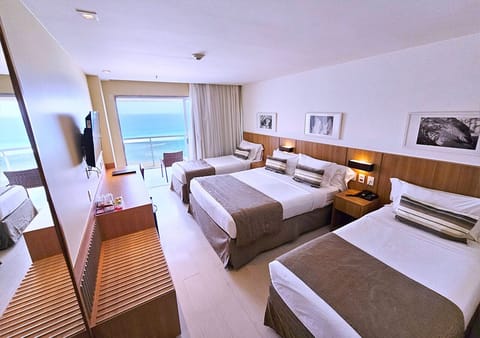 Superior Room, Bathtub, Partial Sea View | Minibar, in-room safe, blackout drapes, iron/ironing board