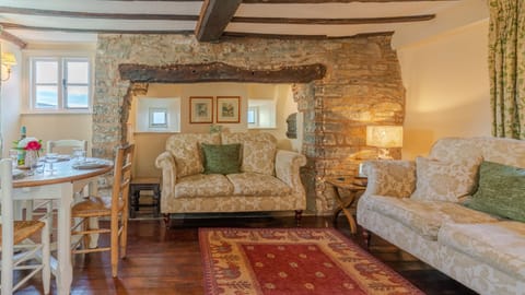 Living and dining area, Corner Cottage, Bretforton