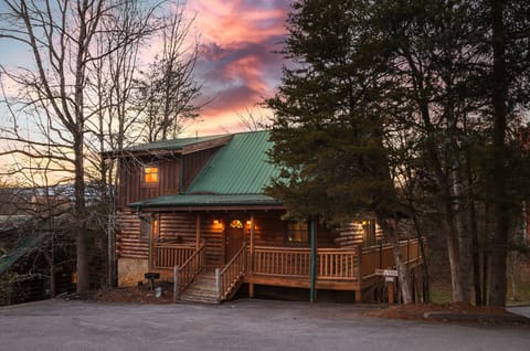 Exterior Twilight View 