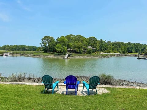 Patio with Lagoon View