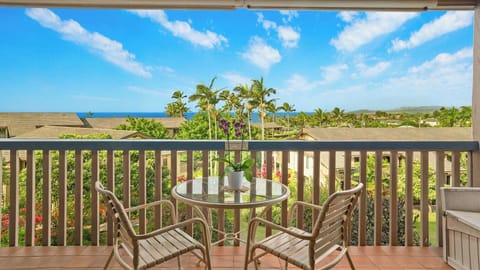 Nihi Kai Villas at Poipu #805 - Ocean View Covered Dining Lanai - Parrish Kauai